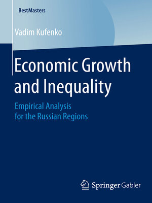 cover image of Economic Growth and Inequality